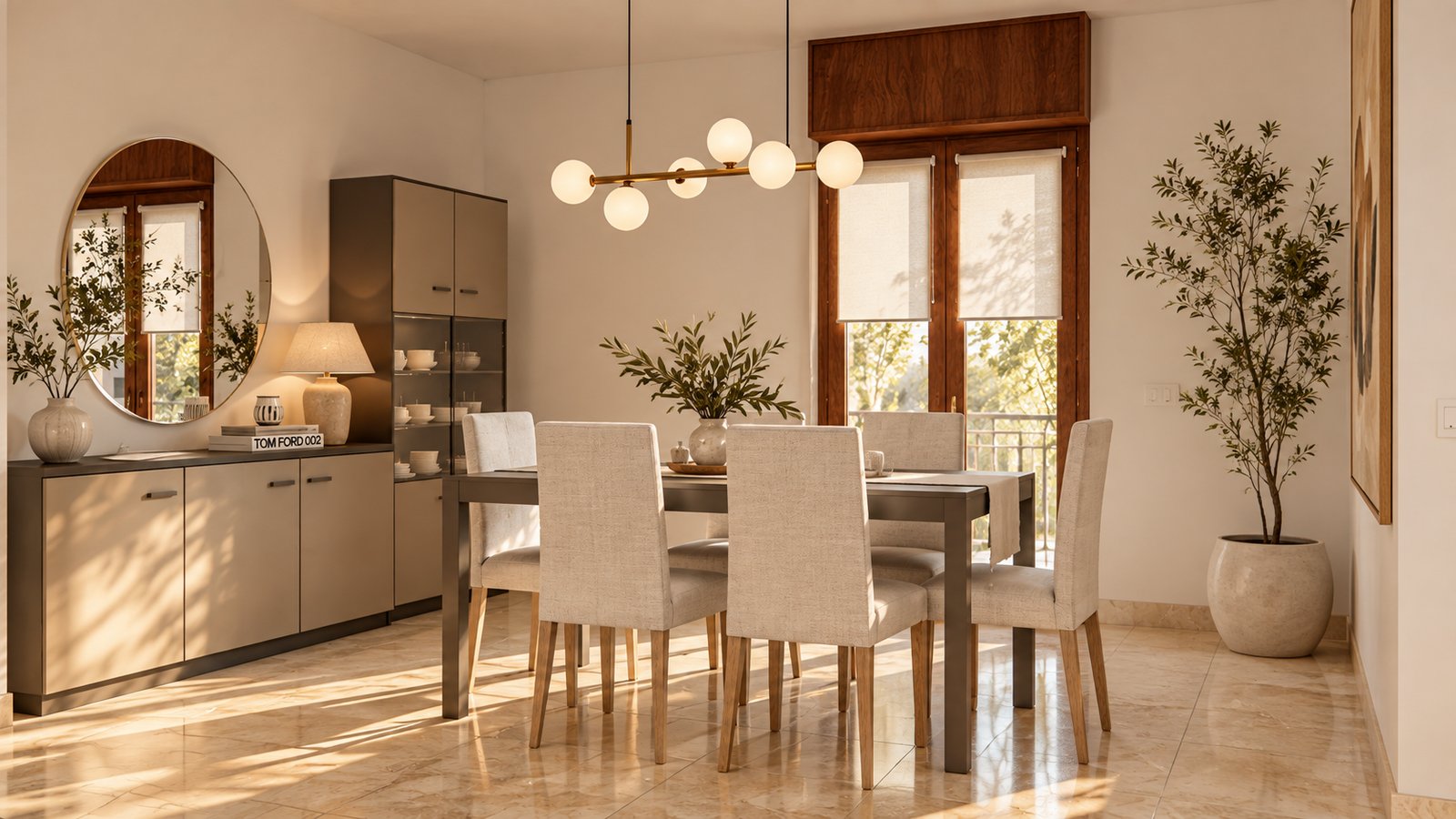 Renovación de living comedor y dormitorio 