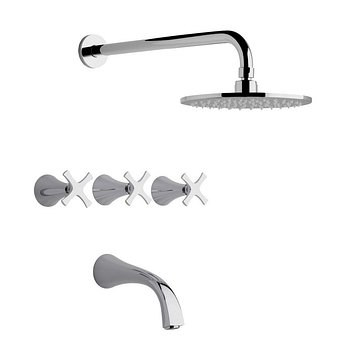 Juego para bañera y ducha Alesia 0103/49