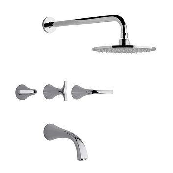 Juego para bañera y ducha Alesia Lever 0103/49L