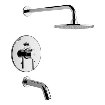 Juego monocomando para bañera y ducha Temple Monocomando 0106.02/87