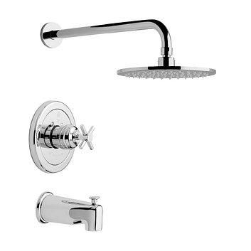 Conjunto decorativo para juego termostático Temple 0216/87