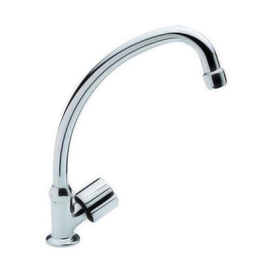Canilla para mesada, de una sola agua, con pico móvil alto Allegro 0425/15