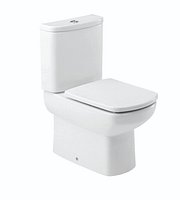 Inodoro largo de pie con salida dual DAMA SENSO
