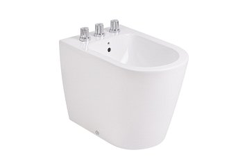 Bidé adosado a pared con 3 orificios INSPIRA