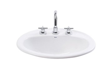 Lavatorio de porcelana sobre encimera CAPRI