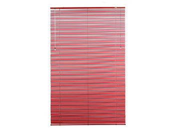 CORTINA VENECIANA CROMÁTIKA ROJA