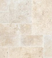 Travertino Clásico Al Agua Patrón Francés