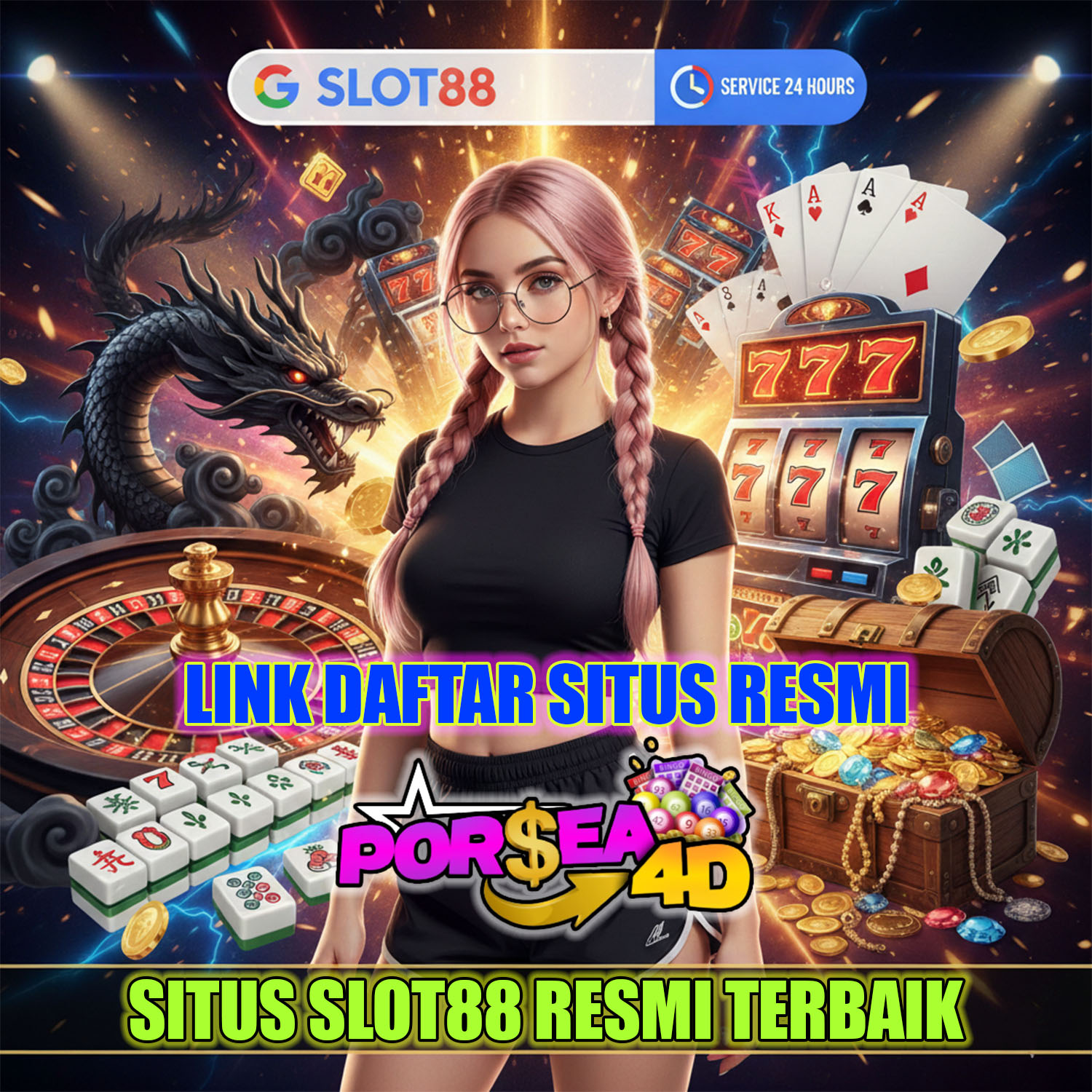 SLOT88: Daftar Link Slot777 Gacor 777 Situs Slot88 & Slot77 Resmi image 1