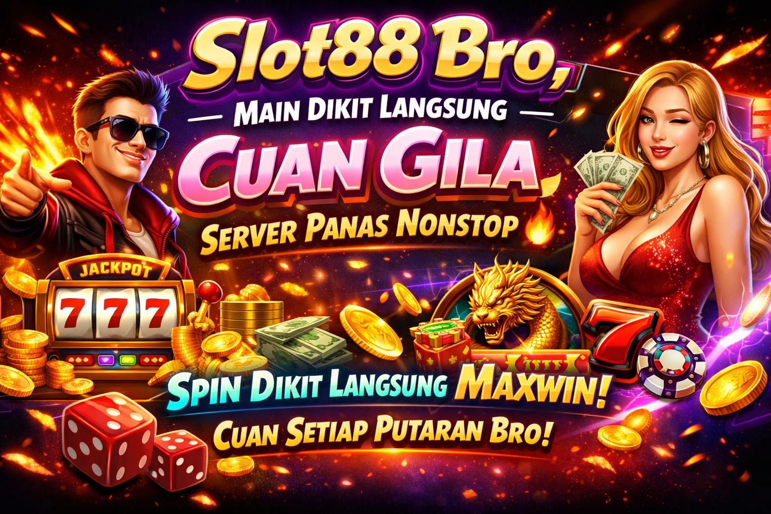 Slot88 Bro, Main Dikit Langsung Cuan Gila, Server Panas Nonstop 🔥 image 1