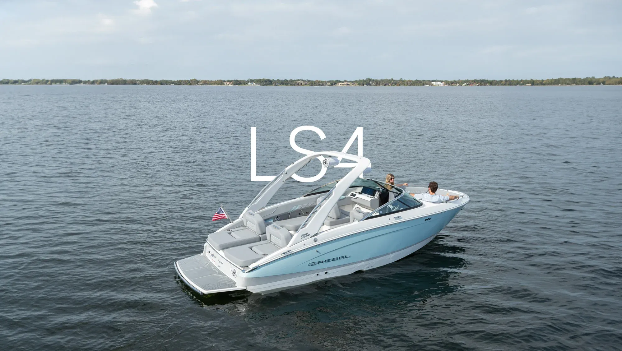 LS4 na stronie głównej Regal Boats Polska