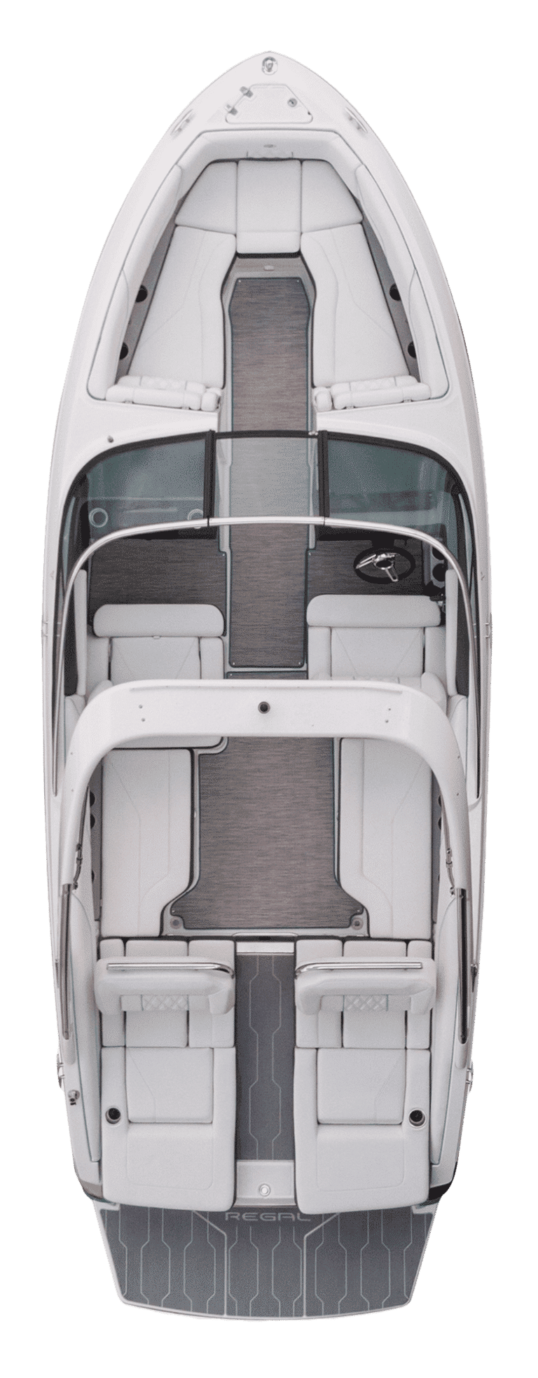 Rzut pokładu modelu Regal LS4 SURF.