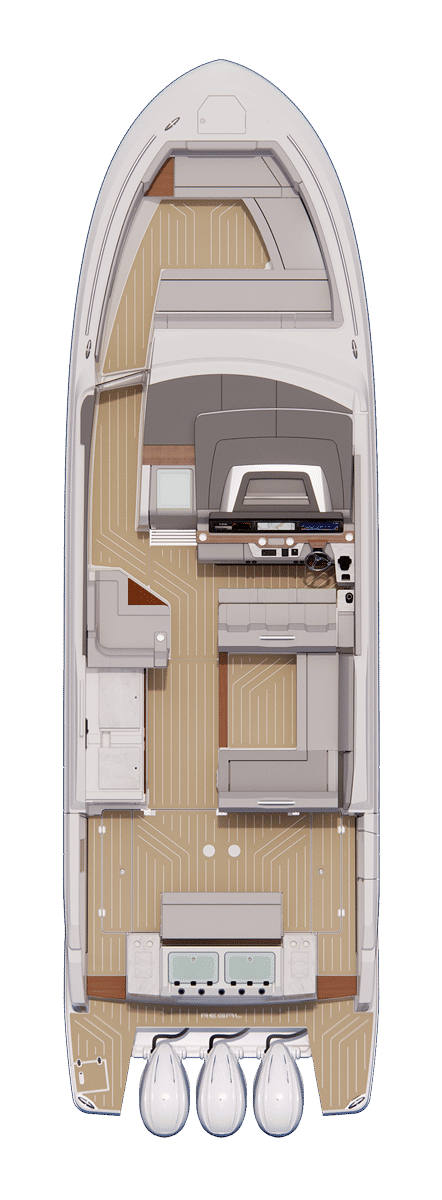 Układ kokpitu modelu Regal LX43.