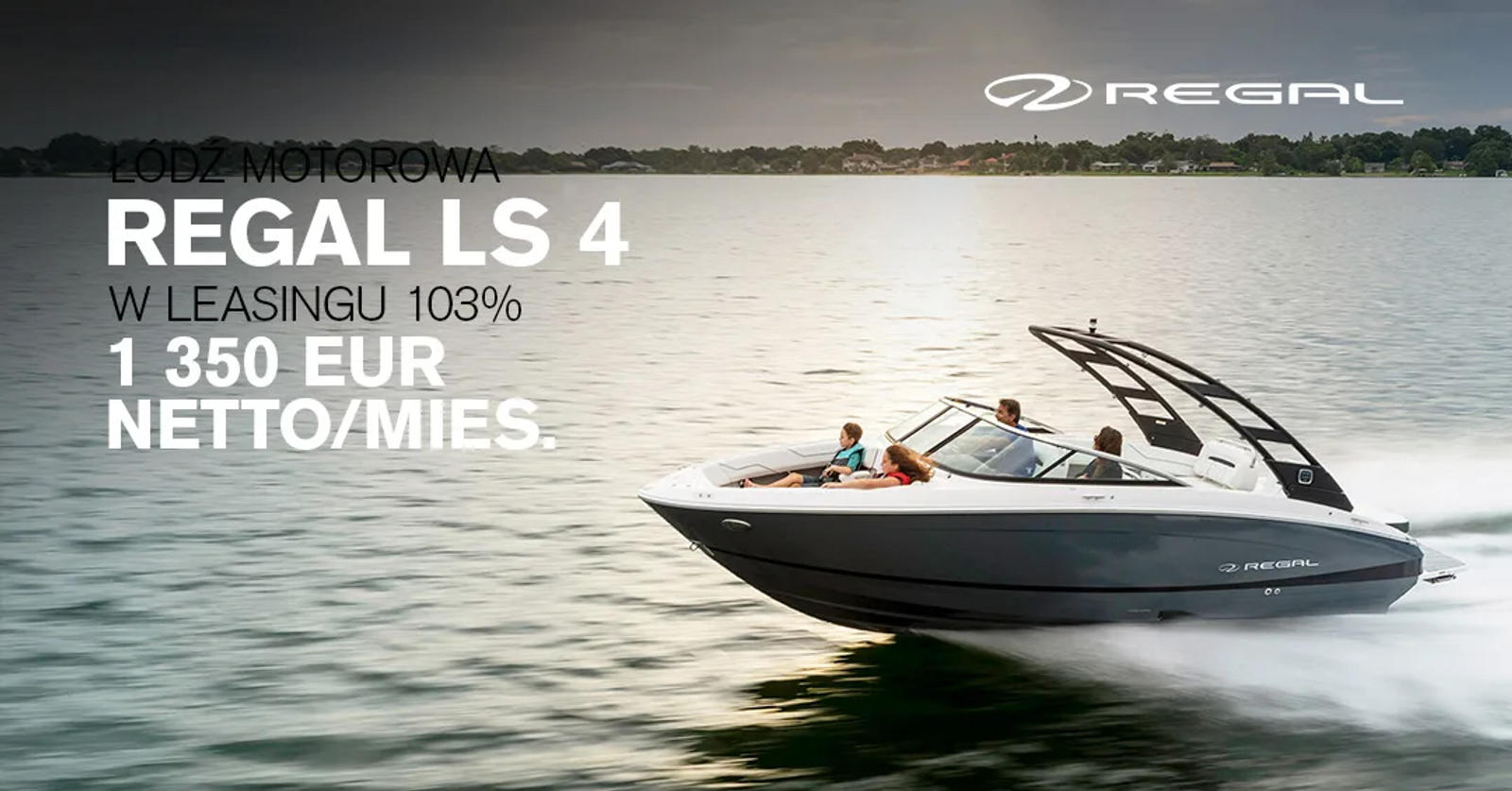 Regal LS4 w leasingu 103% z ratą 1 350 EUR netto miesięcznie.