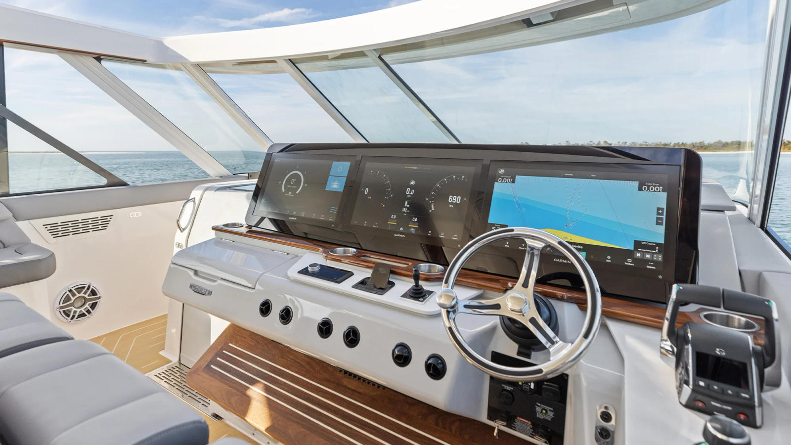 Kokpit z systemem Garmin