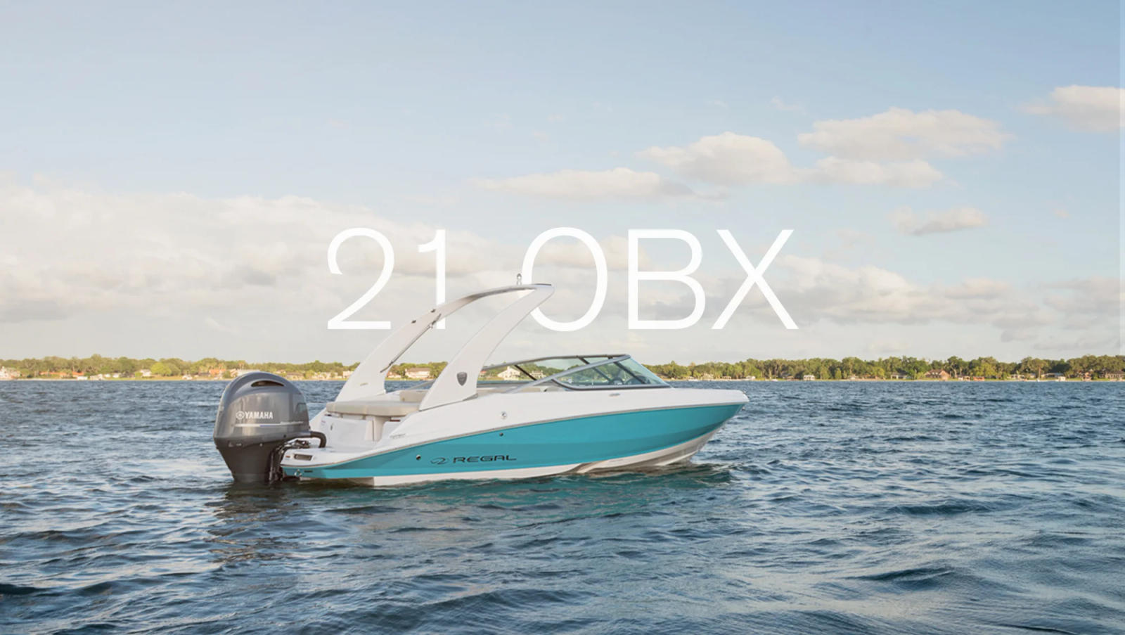 Model 21 OBX z serii Outboard Bowrider