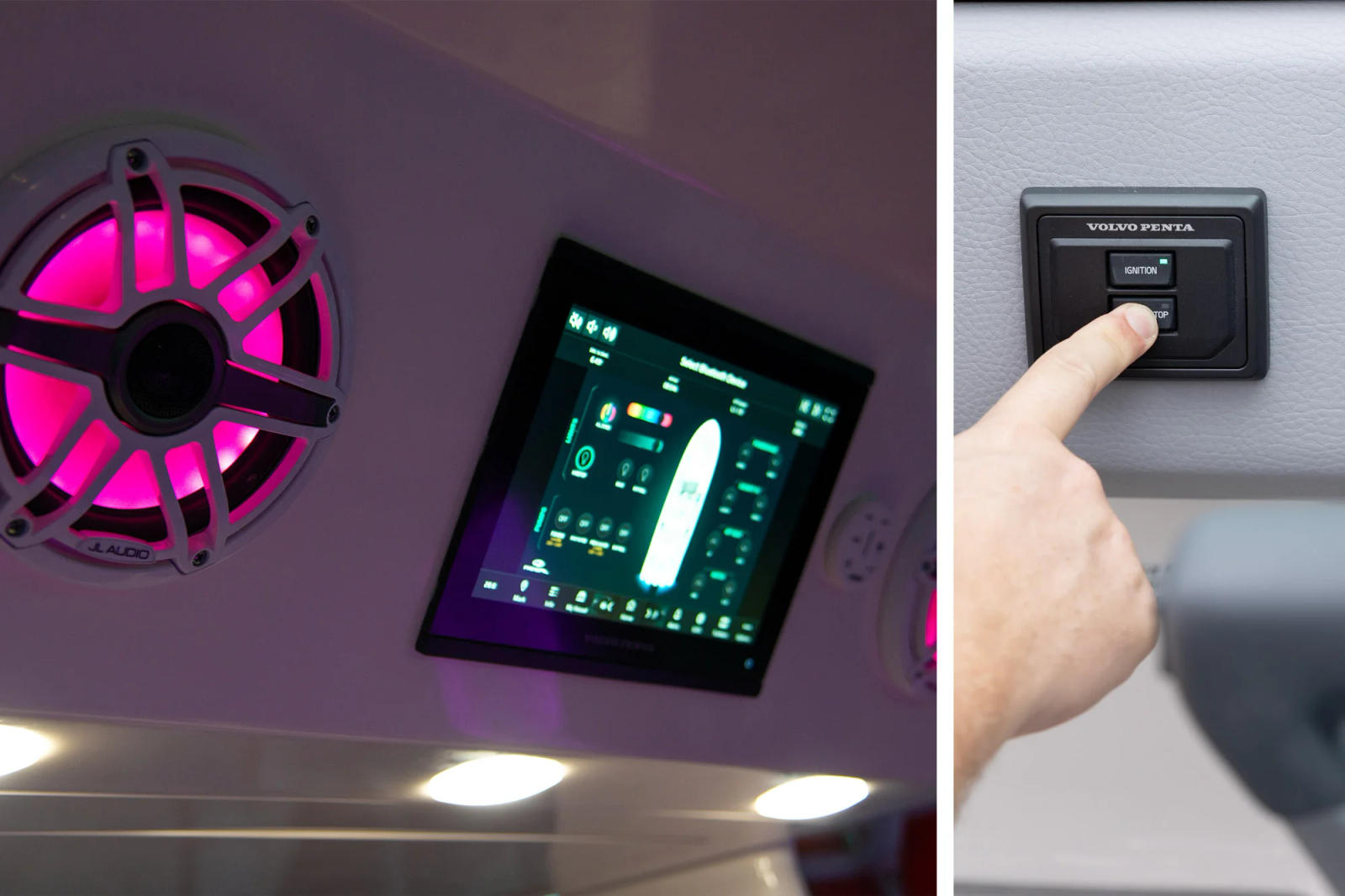 Przyciski E-Key i panel cyfrowy Ultimate Trim