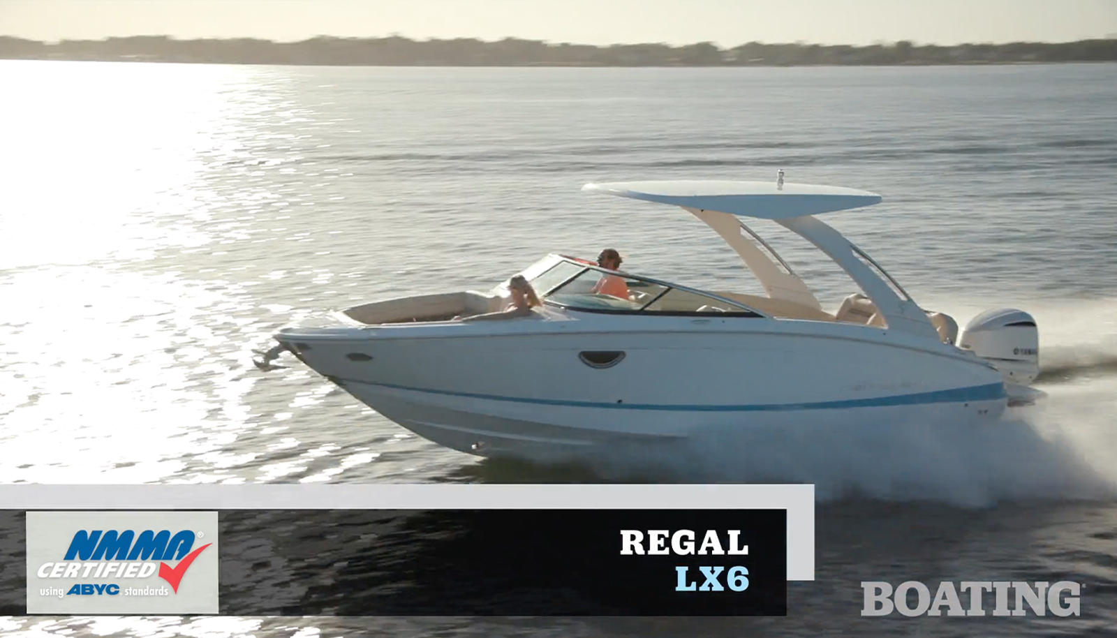 Miniatura recenzji „Test LX6” przygotowanej przez Boating Magazine.