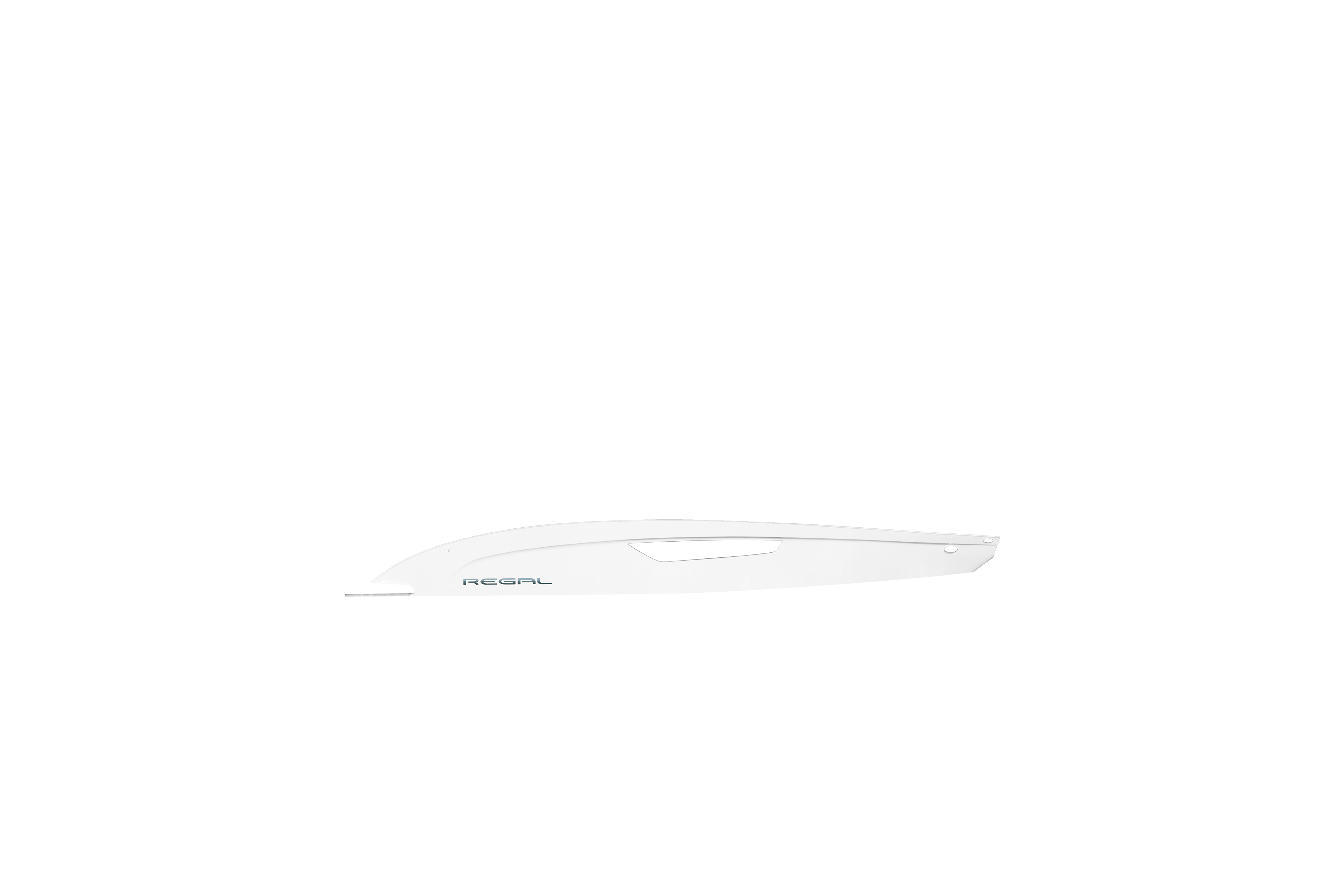 Regal 33-obx-outboard, Tahiti Beach White.