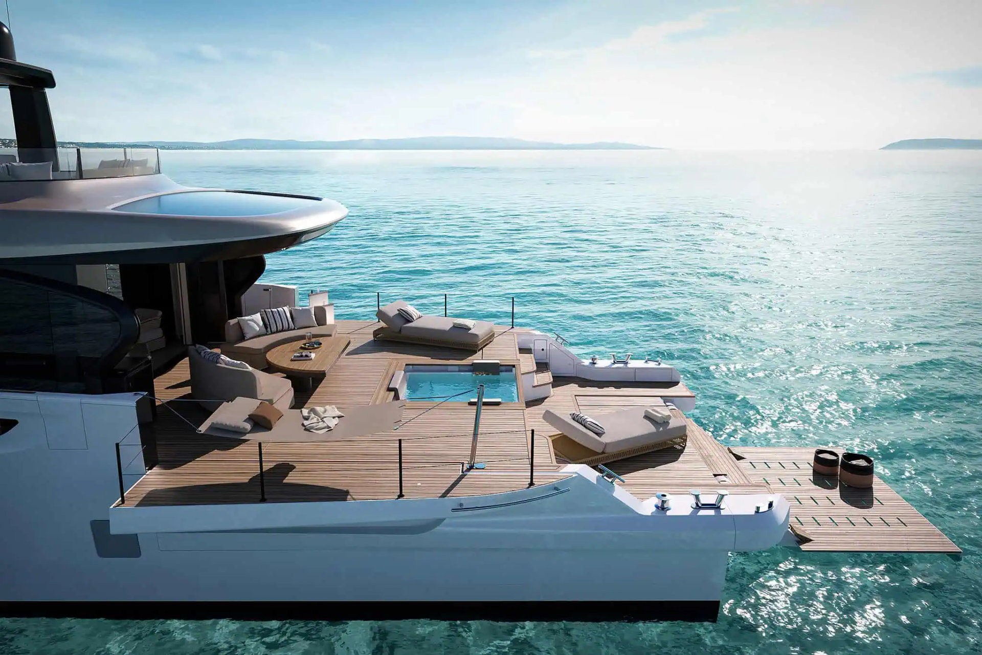Azimut Seadeck 9 exterior 2