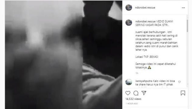 Video Suami Aniaya Istri Di Bekasi Viral Cuma Karena Gak Mau Diajak Hubungan Badan