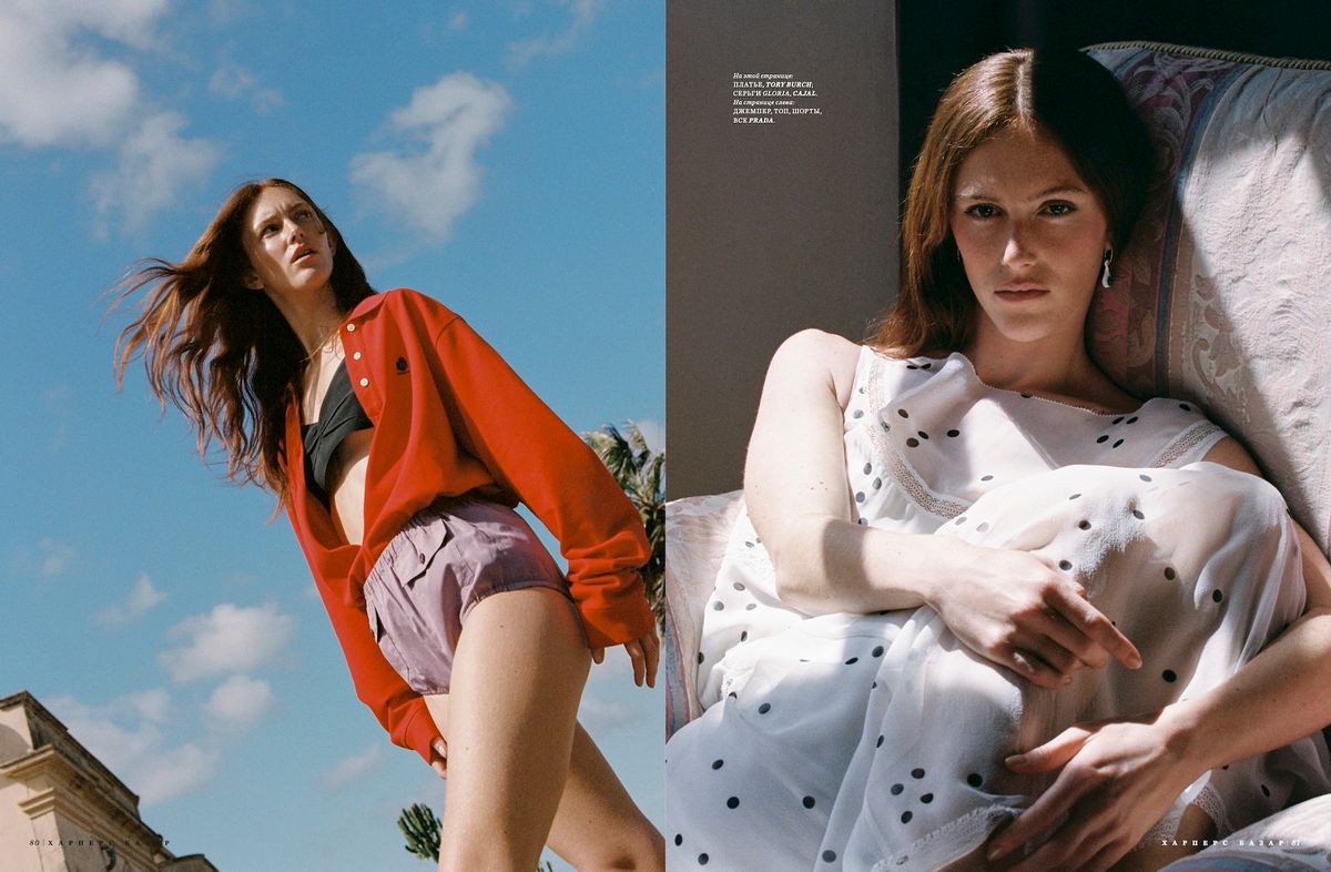 Harper's Bazaar Chasing Shadows Editorial — editorial for Harper's Bazaar photographed in Mallorca by Belair.