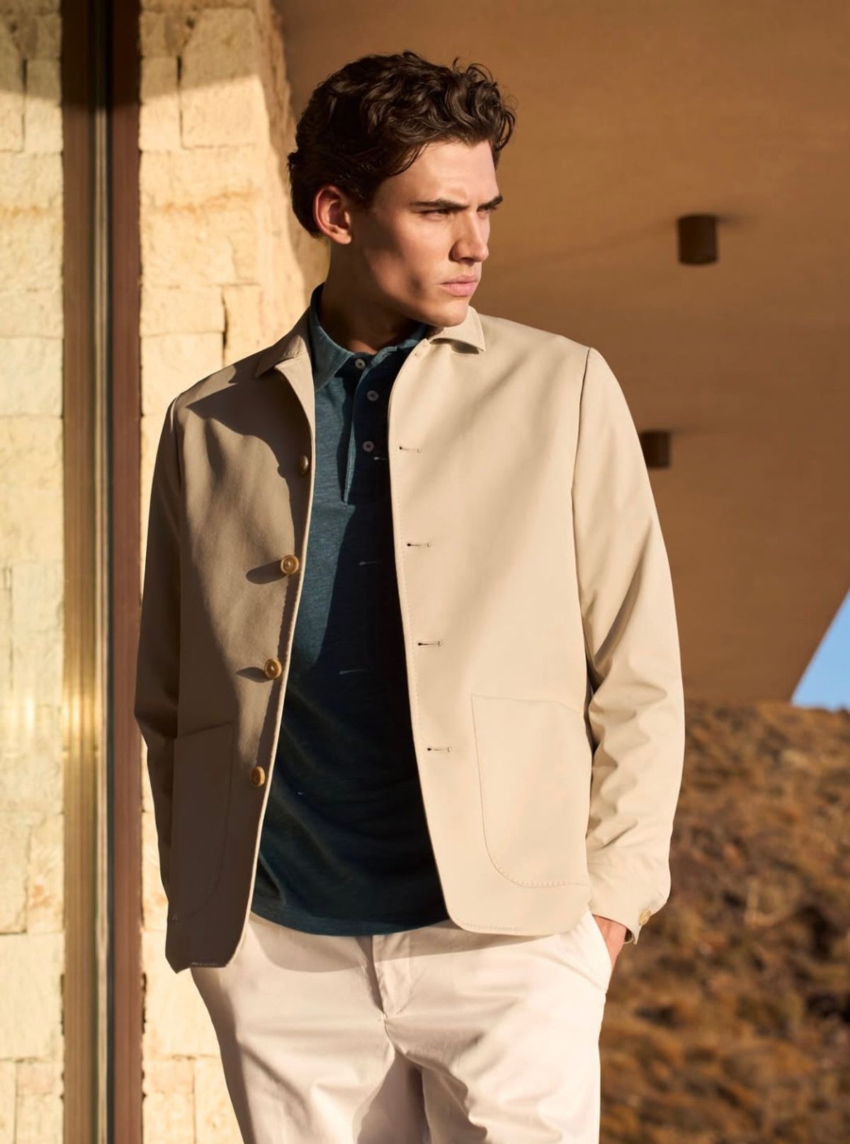 Aurelien — menswear editorial photographed by Belair.