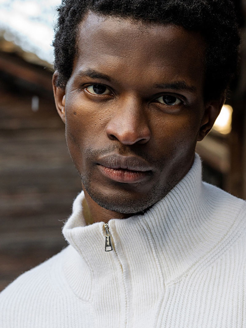 Aurelien — menswear editorial cover photograph by Violett Belair.
