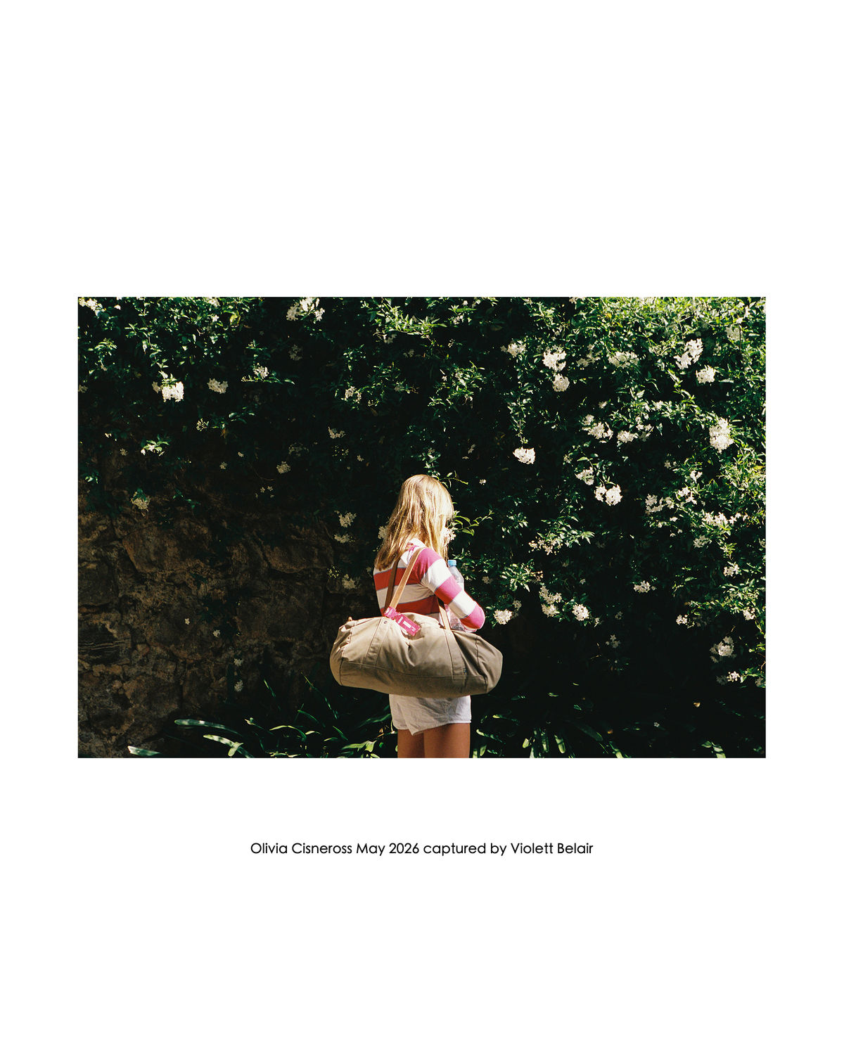 Olivia — editorial for Harper's Bazaar photographed in Mallorca by Belair.