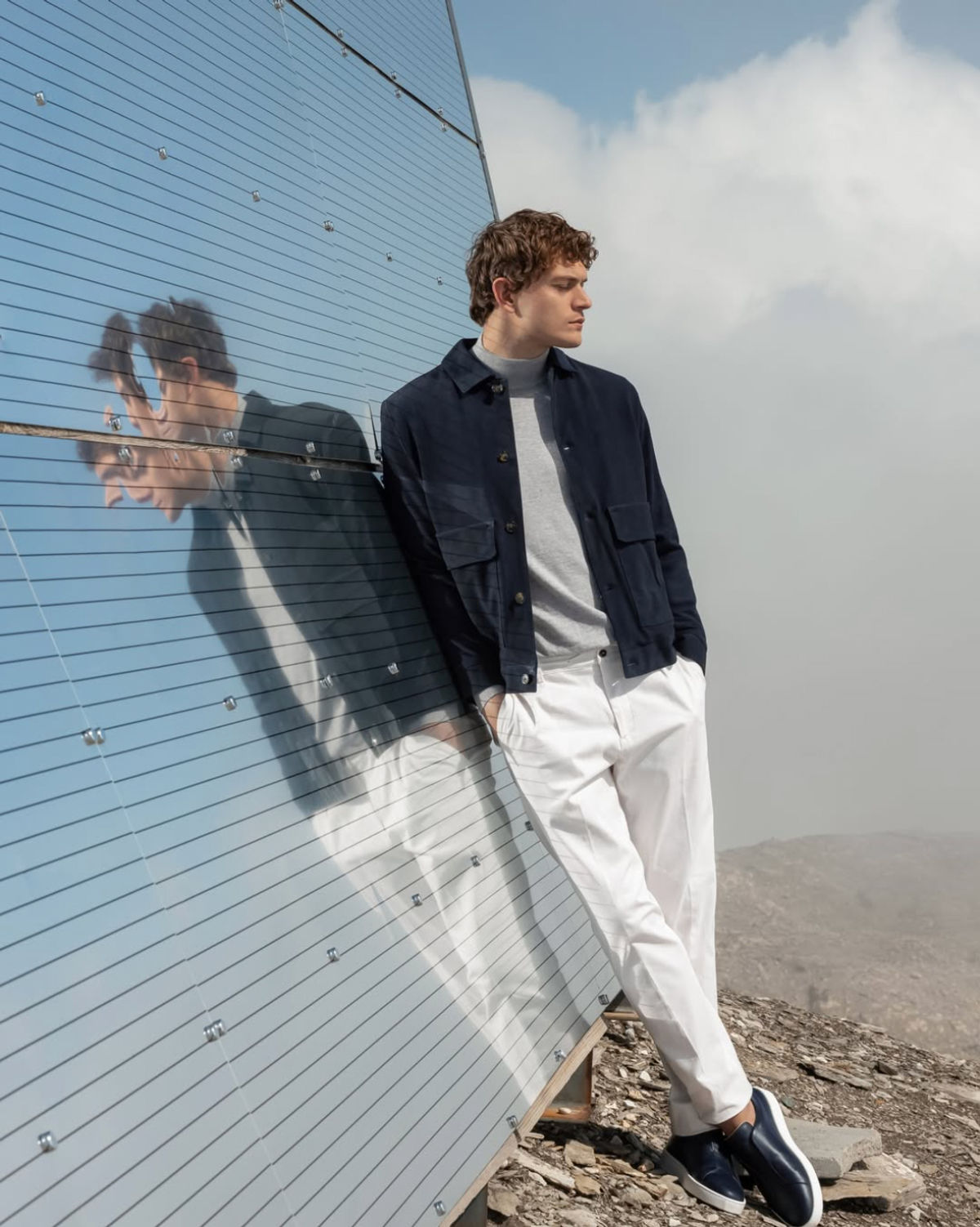 Aurelien — menswear editorial image 6 of 8 by Belair.