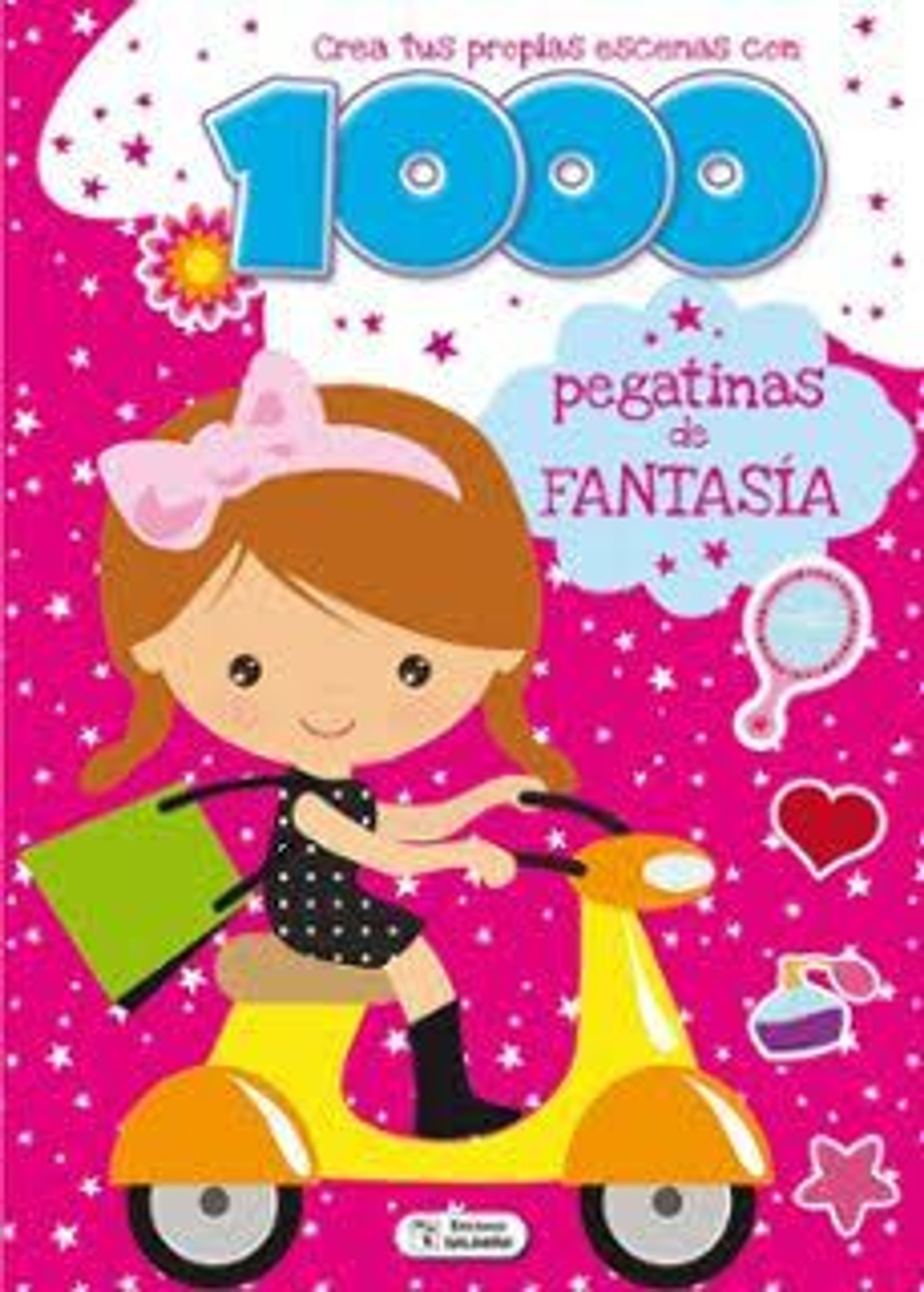 Crea tus propias escenas con 1000 pegatinas de fantasía