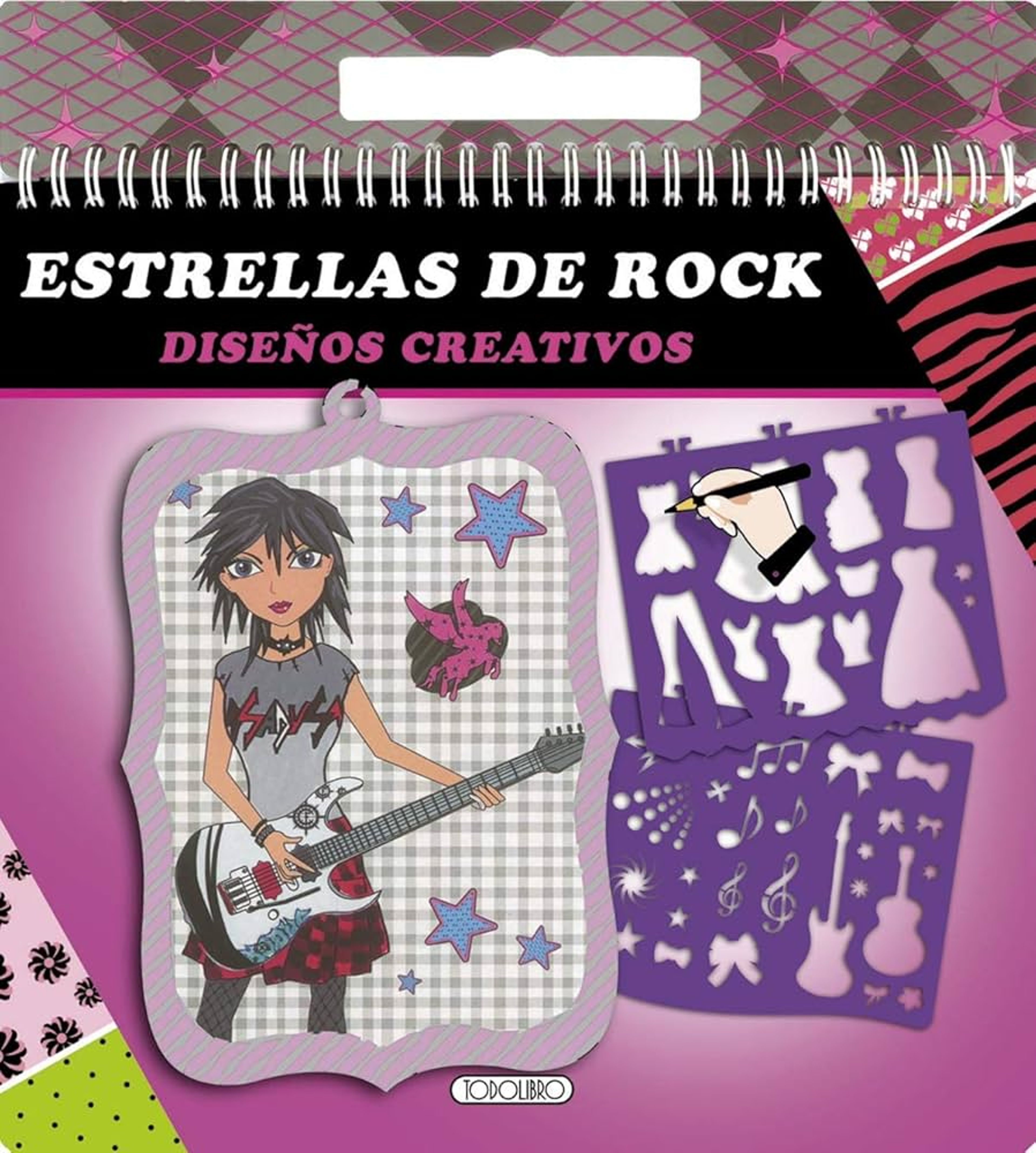 Estrellas de Rock. Diseños creativos