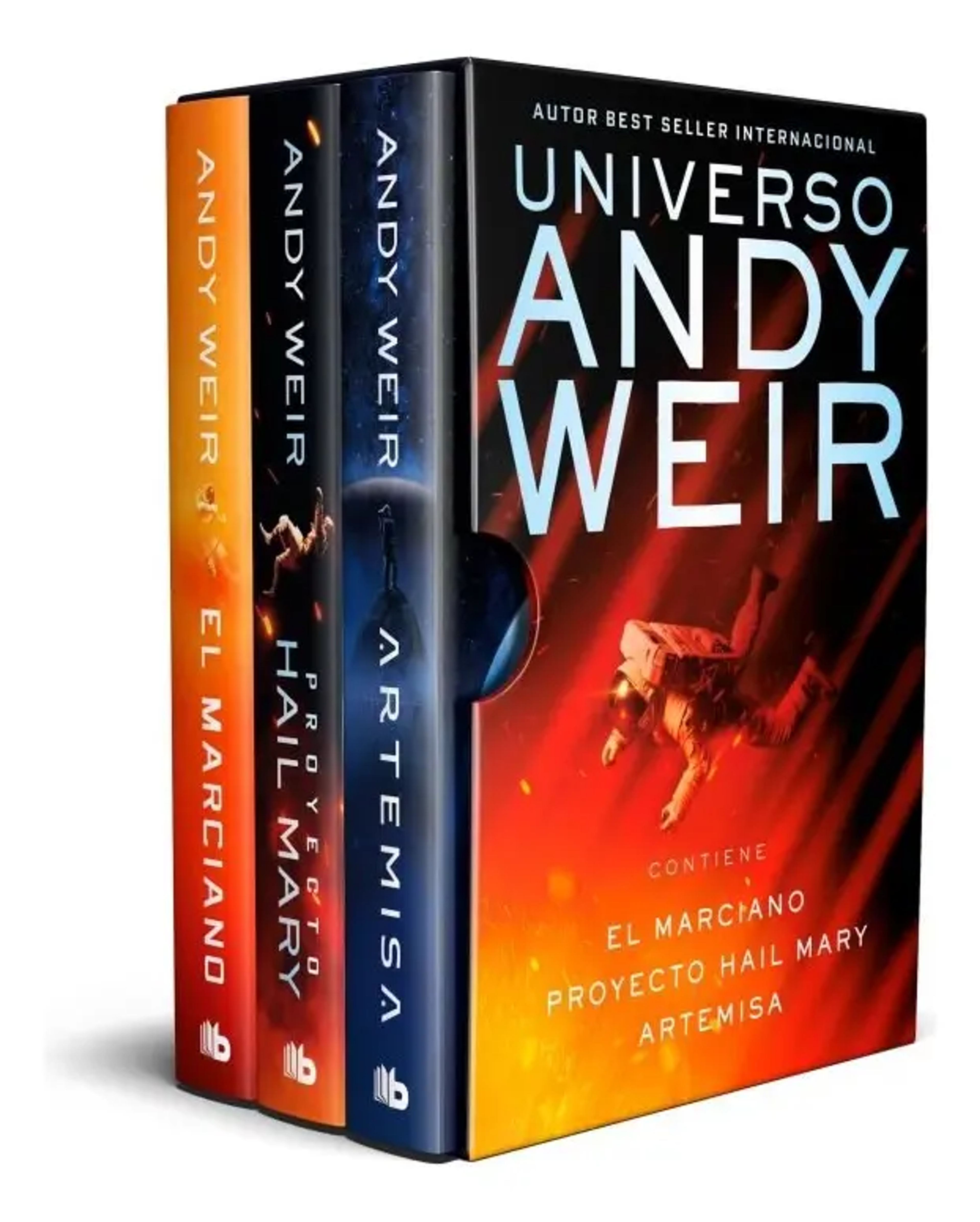 Universo Andy Weir (edición estuche con: El marciano | Proyecto Hail Mary | Artemisa)