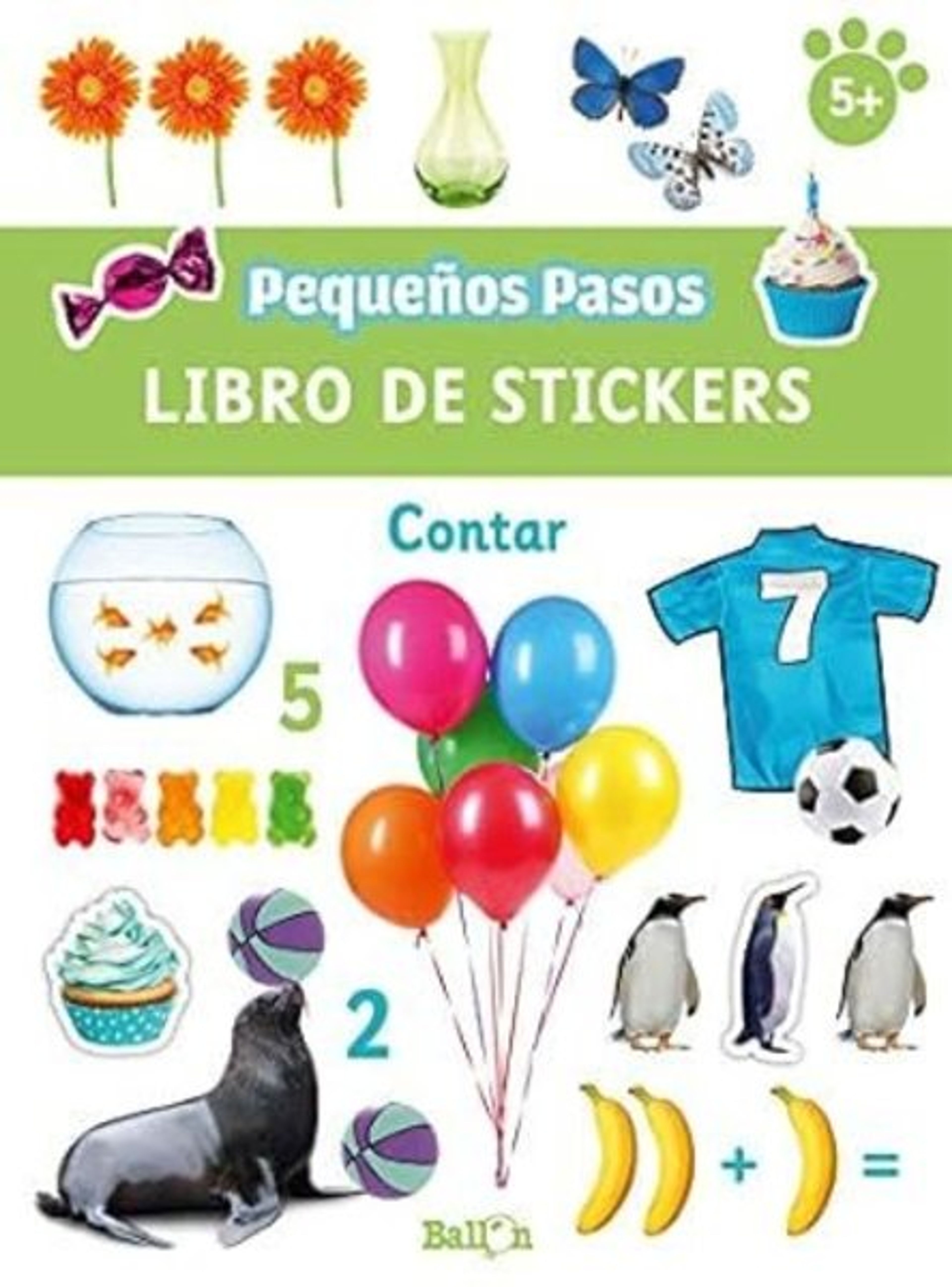 Pequeños pasos libro de stickers
