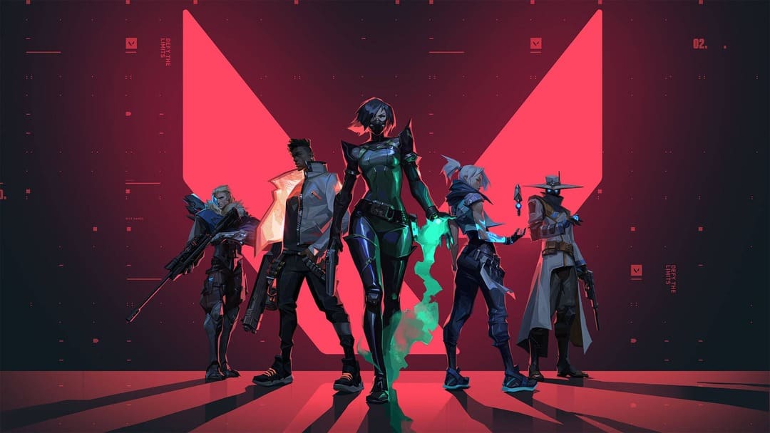 Valorant match scene
