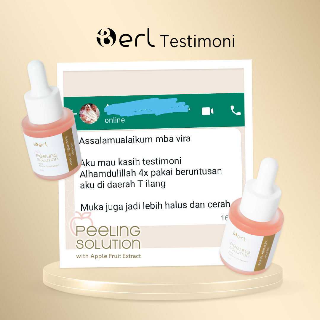 testimoni b erl peeling