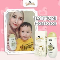 B Erl Salsabila Baby Care Head to Toe Body Wash and Shampoo Essential Oil