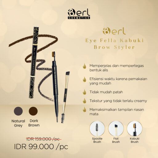 B Erl Eye Fella Kabuki Brow Styler