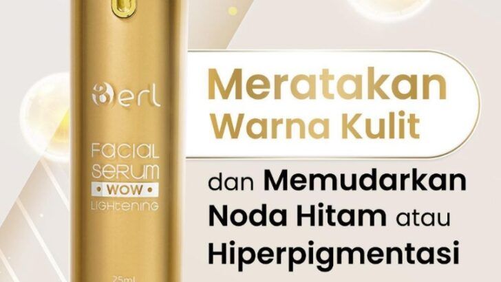 Serum Wajah Penghilang Flek Hitam dan Bekas Jerawat