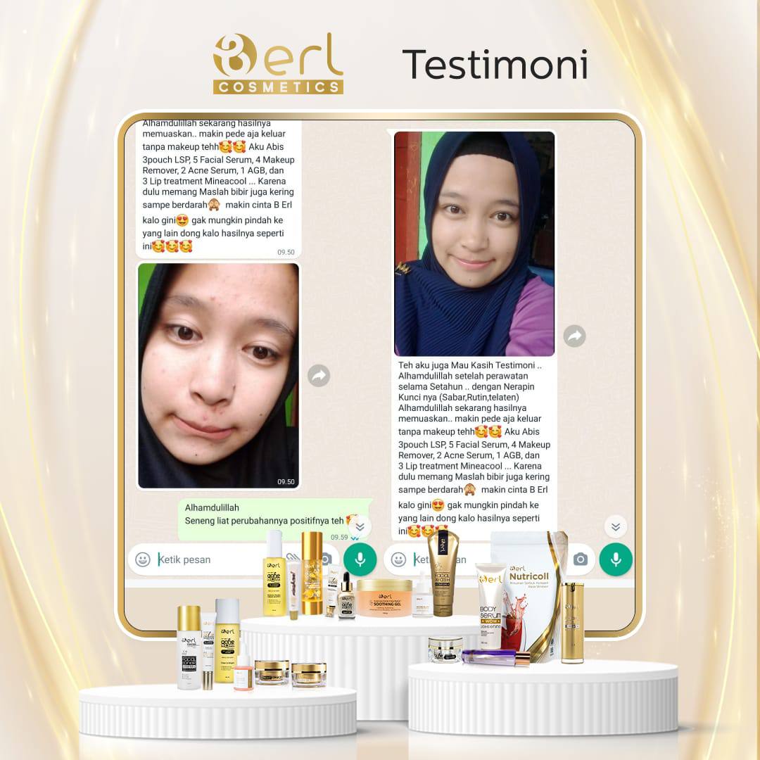 Testimoni B Erl Acne Series 4