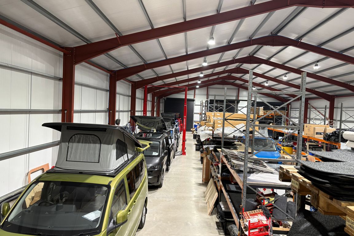 From panel van to campervan