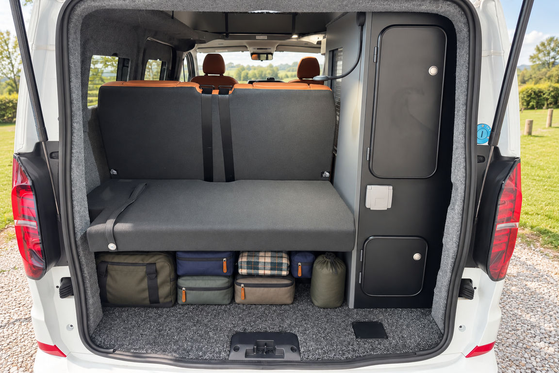 Explore 4 campervan storage