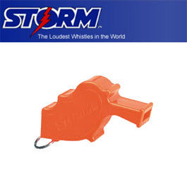 STORM SAFETY WHISTLE-ORANGE COLOR-WORLD'S LOUDEST WHISTLE!!! 