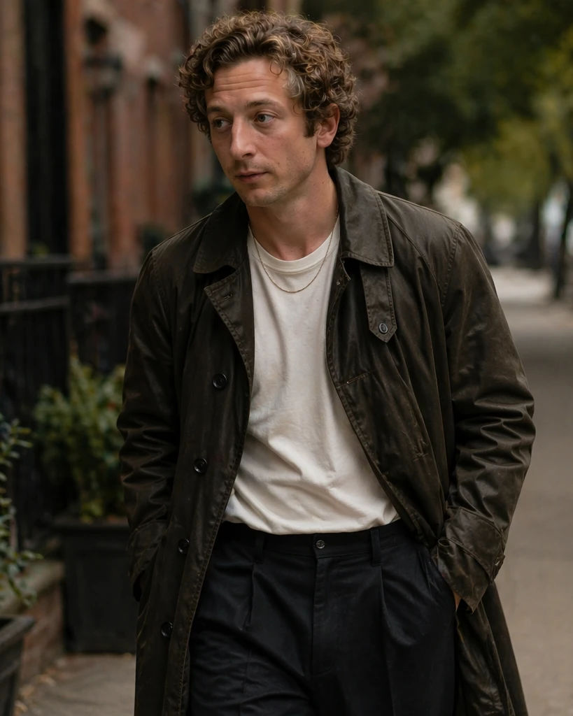 Rugged Minimalist Style: Jeremy Allen White in Brooklyn