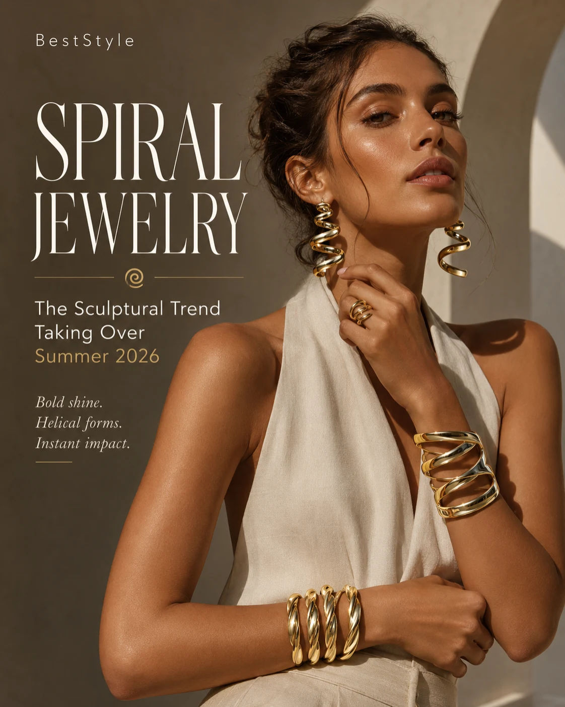 Why 'Spiral Jewelry' Just Became Summer’s Most Demanded Accessory