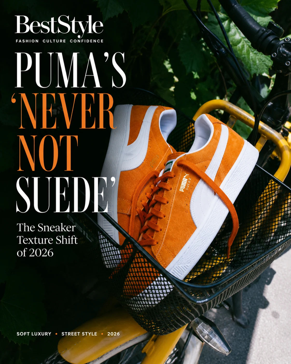 PUMA Drops 'Never Not Suede' and the Sneaker Feed Swaps to Classic Textures