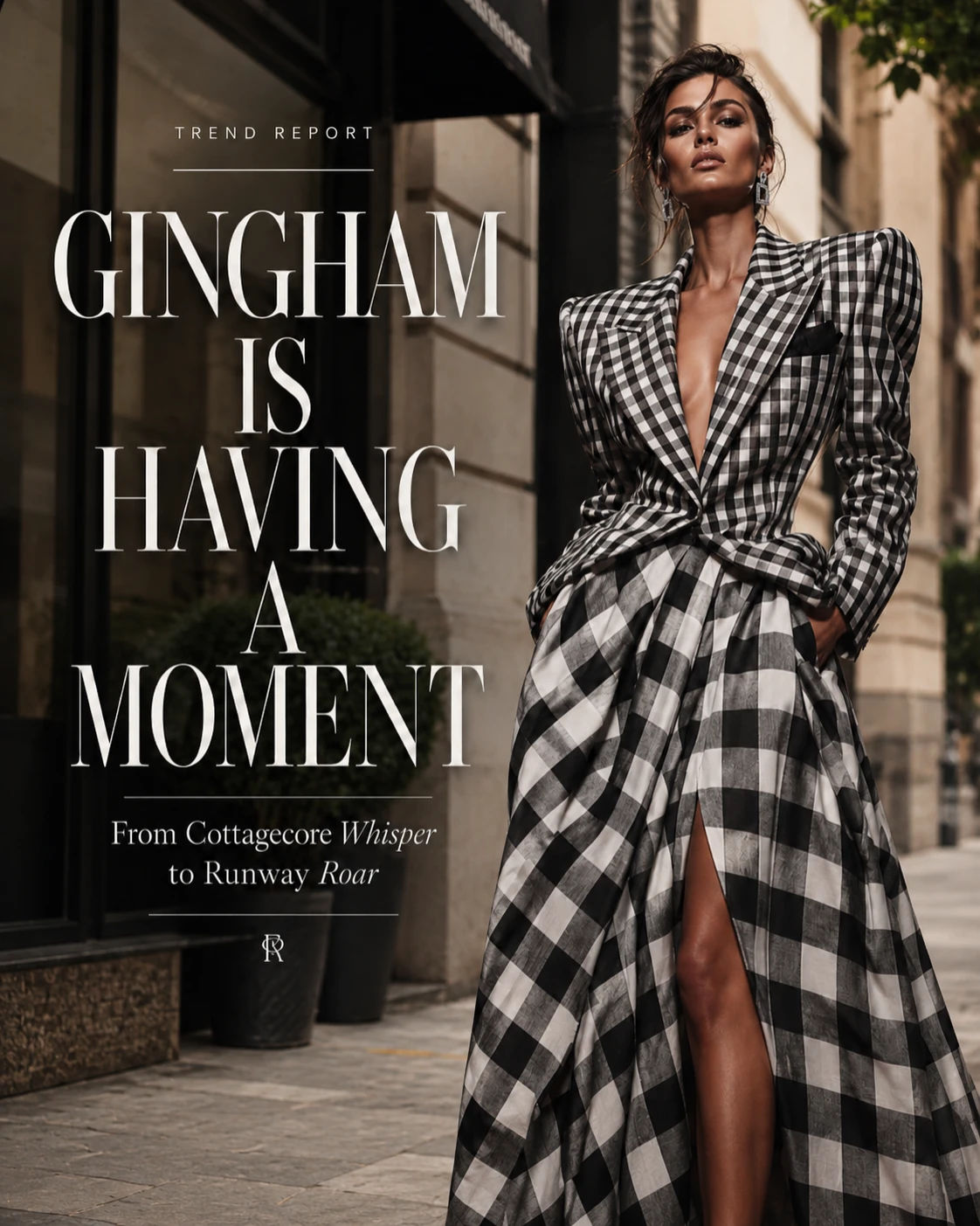 Picnic Chic: The Gingham Print Explosion Dominating FYPs