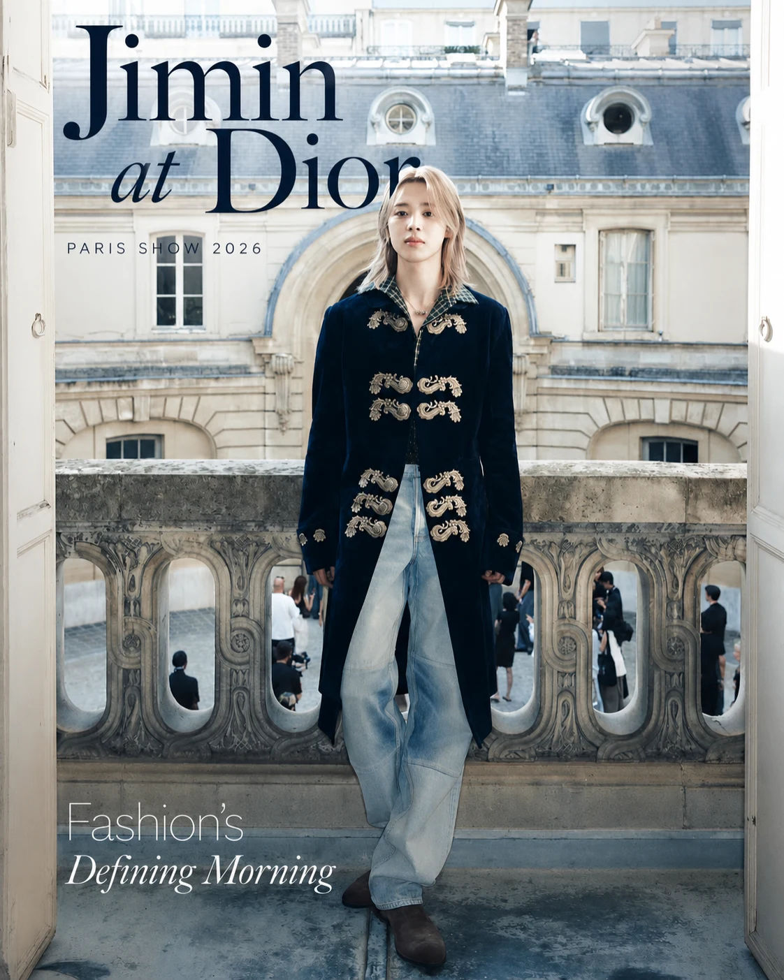 BTS’ Jimin Turns Dior’s Early Paris Show Into Fashion’s Most-Watched Morning