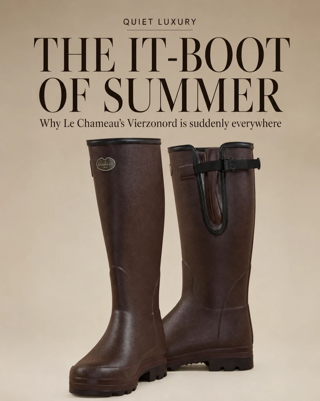 From Cotswolds to Coastal Towns: How to Style the Iconic Le Chameau Vierzonord This Summer
