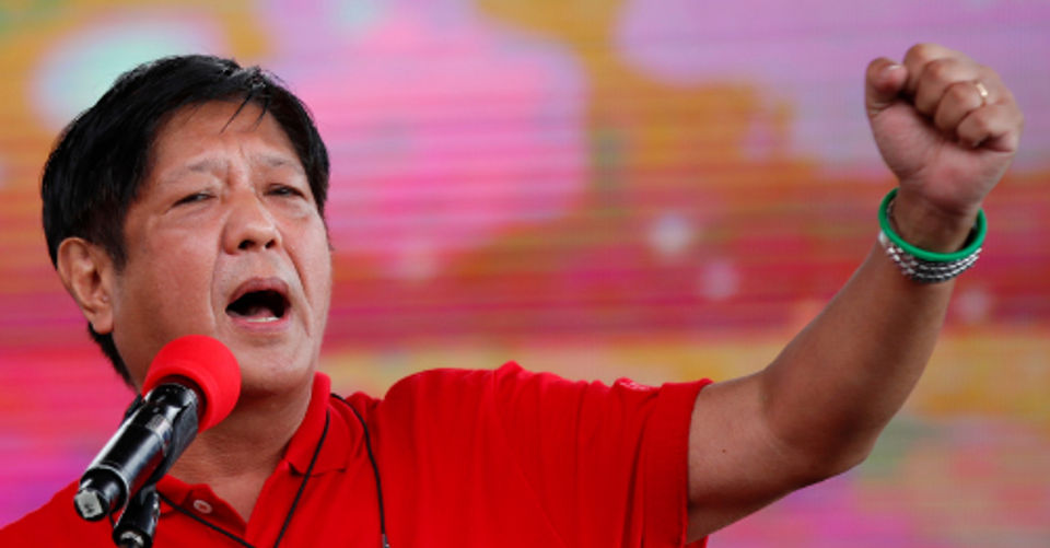 In Philippines Polls, Bong Bong Marcos Has Early Lead