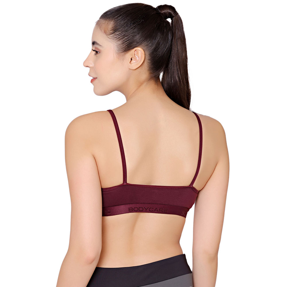 Berry Pink Bear Essentials Sports bra